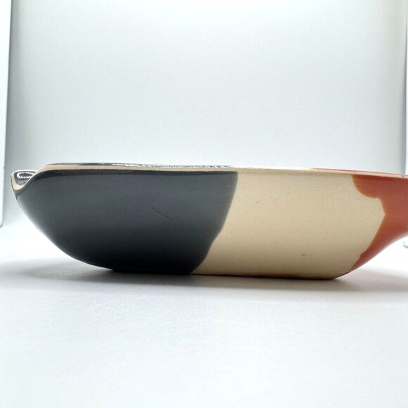 Décor Australia Fiji Ceramic Triangular Dish Ashtray Abstract Art Plate Vtg 2 - Picture 7 of 7